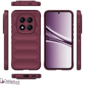 Magic Shield guminis dėklas - bordo (Xiaomi Redmi Note 15 Pro 5G) Magic Shield guminis dėklas - bordo (Xiaomi Redmi Note 15 Pro 5G)